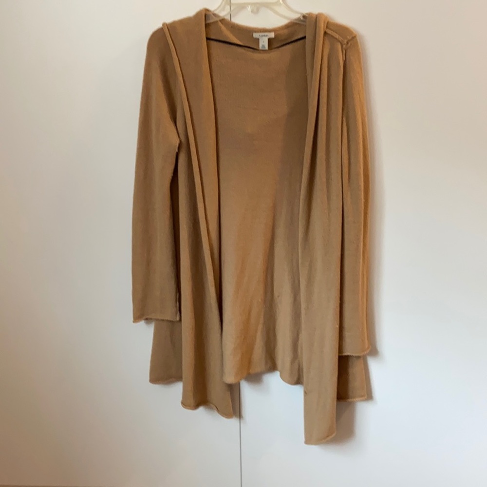 Caslon Hooded Sweater/Wrap - Small